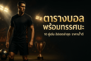 ตารางบอล พร้อมทรรศนะ