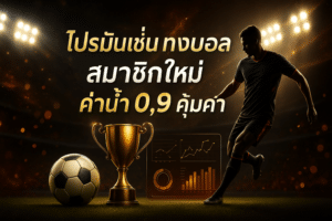 โปรโมชั่น แทงบอล สมาชิกใหม่