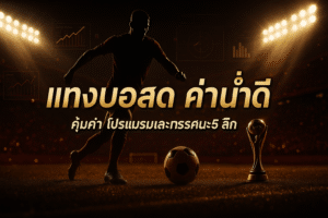แทงบอลสด ค่าน้ำดี